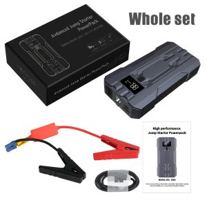 Jump starter + Power Bank + Torch Light