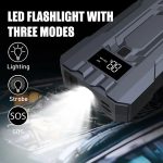 Jump starter + Power Bank + Torch Light